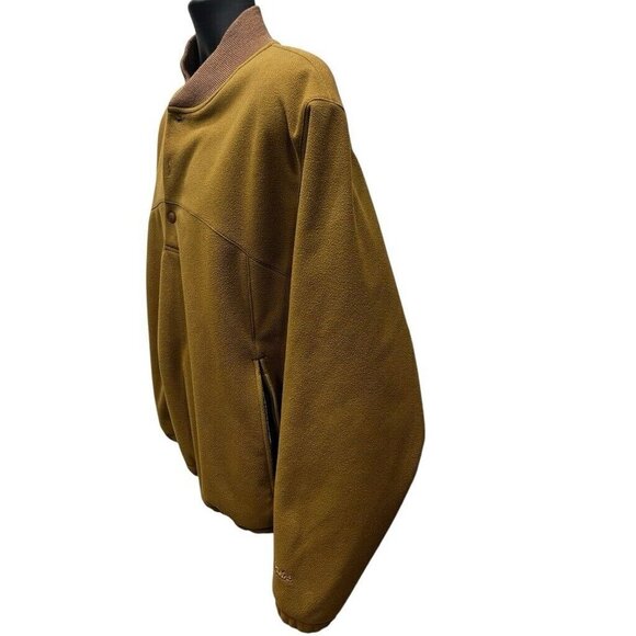 Cabela's Men's Pullover Heavyweight VTG Fleece‎ Jacket 1/4 Button Front SZ L - Picture 2 of 8